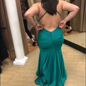 A prom dress wore this once only